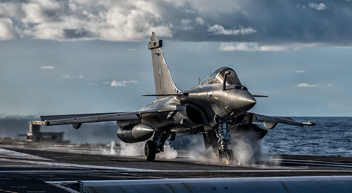 Catapultage Rafale Marine