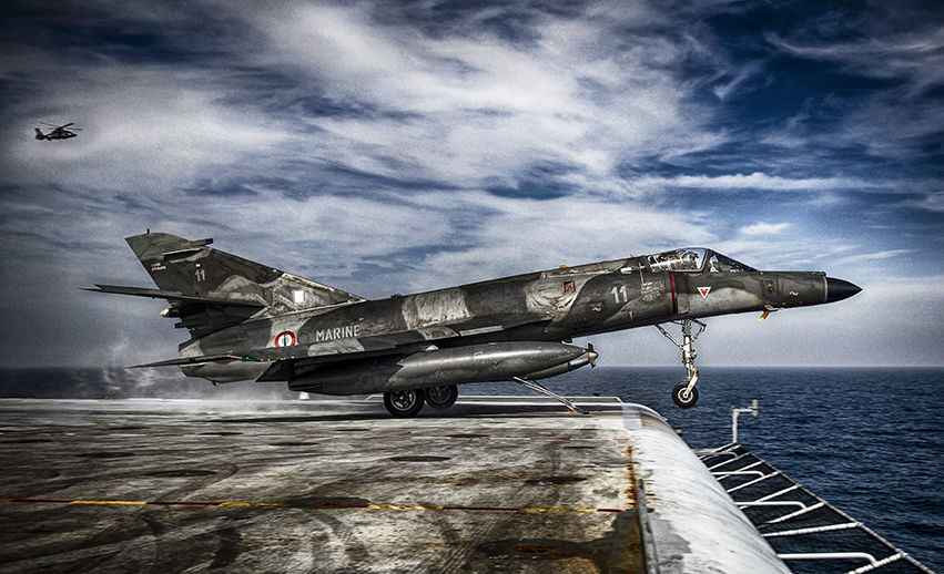 Catapultage Super Etendard